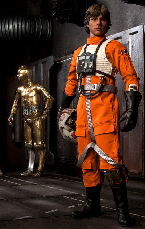 Star Wars - Episode IV - A New Hope: Luke Skywalker - Red Five X-Wing Pilot, 1/6 Figur von Sideshow