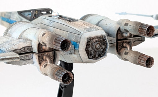 Star Wars - Episode VII - The Force Awakens: T-70 X-Wing Starfighter, Fertig-Modell von SPACEart