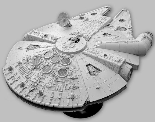 Star Wars - Episode IV - A New Hope: Millennium Falcon - Perfect Grade, Fertig-Modell von Bandai