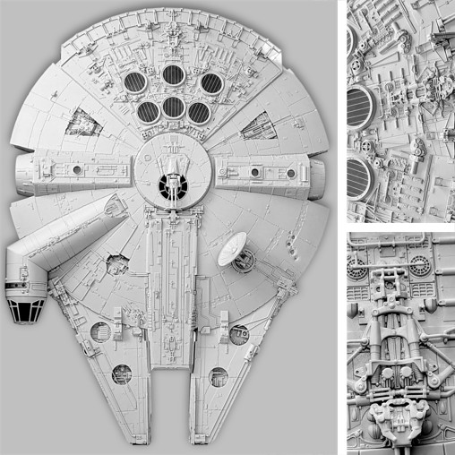 Star Wars - Episode IV - A New Hope: Millennium Falcon - Perfect Grade, Typ: Fertig-Modell