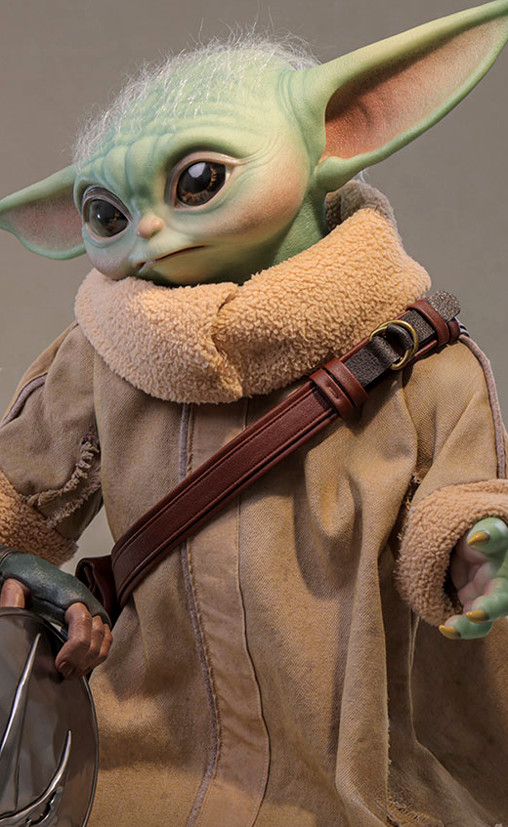 Star Wars - The Mandalorian and Grogu: Grogu, 1/6 Figur von Hot Toys