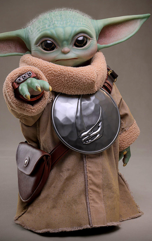 Star Wars - The Mandalorian and Grogu: Grogu, 1/6 Figur von Hot Toys