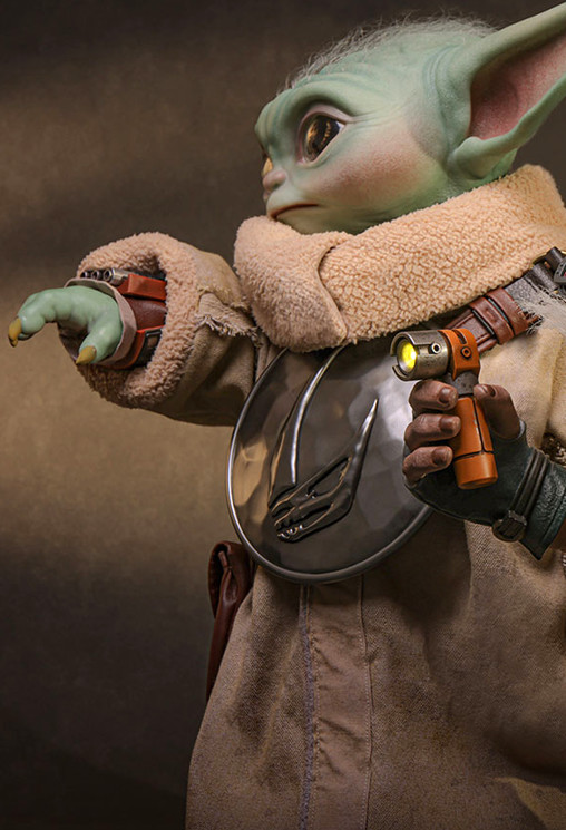 Star Wars - The Mandalorian and Grogu: Grogu, 1/6 Figur von Hot Toys