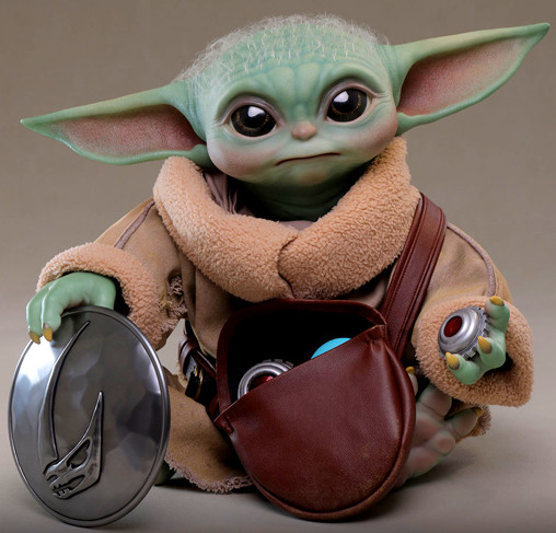 Star Wars - The Mandalorian and Grogu: Grogu, 1/6 Figur von Hot Toys