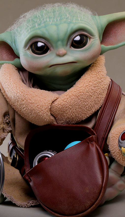 Star Wars - The Mandalorian and Grogu: Grogu, 1/6 Figur von Hot Toys