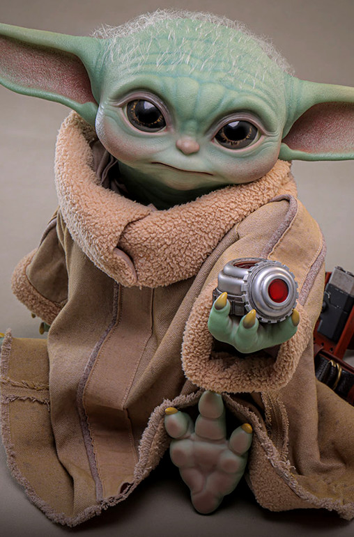Star Wars - The Mandalorian and Grogu: Grogu, 1/6 Figur von Hot Toys