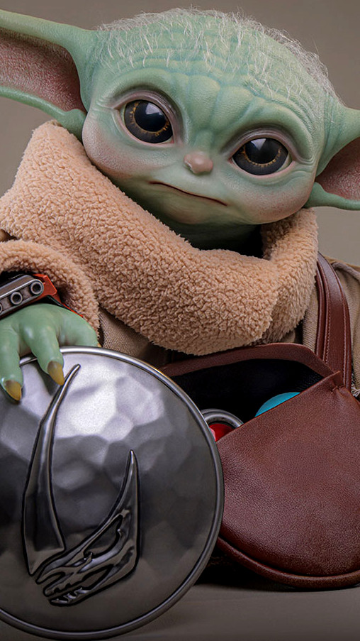 Star Wars - The Mandalorian and Grogu: Grogu, 1/6 Figur von Hot Toys