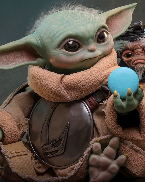 Star Wars - The Mandalorian and Grogu: Grogu, 1/6 Figur von Hot Toys