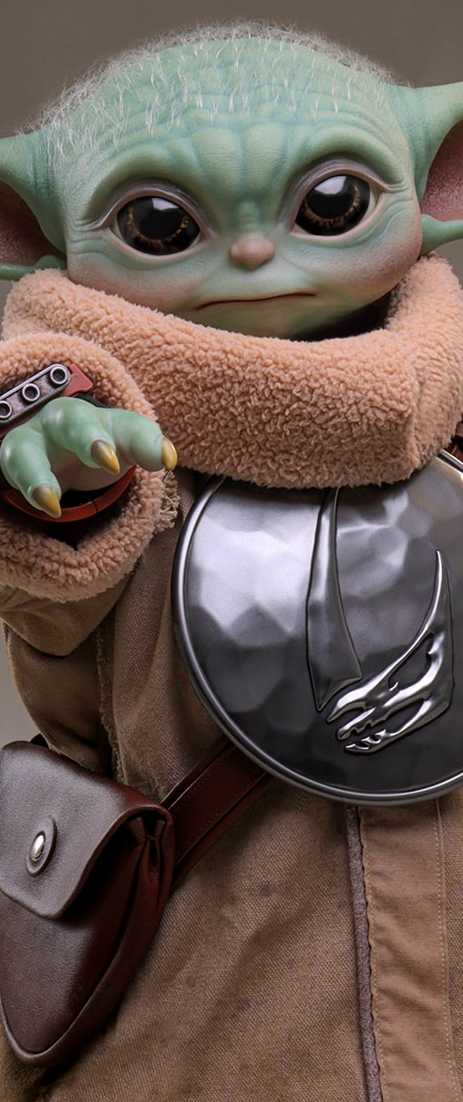 Star Wars - The Mandalorian and Grogu: Grogu, 1/6 Figur von Hot Toys