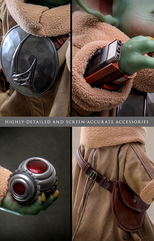 Star Wars - The Mandalorian and Grogu: Grogu, 1/6 Figur von Hot Toys