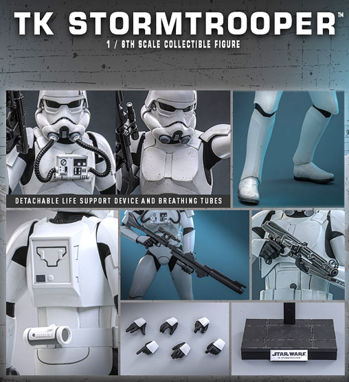 Star Wars - The Bad Batch: TK-Stormtrooper, 1/6 Figur von Hot Toys