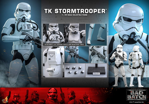 Star Wars - The Bad Batch: TK-Stormtrooper, 1/6 Figur von Hot Toys