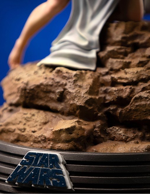Star Wars - Episode IV - A New Hope: Luke Skywalker und Prinzessin Leia von Iron Studios, weitere Produktansicht 13