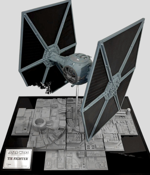 Star Wars - Episode IV - A New Hope: TIE Fighter - Deluxe Diorama - Battle Damaged von SPACEart, weitere Produktansicht 8