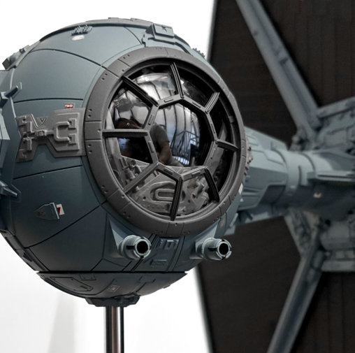 Star Wars - Episode IV - A New Hope: TIE Fighter - Deluxe Diorama - Battle Damaged von SPACEart, weitere Produktansicht 15