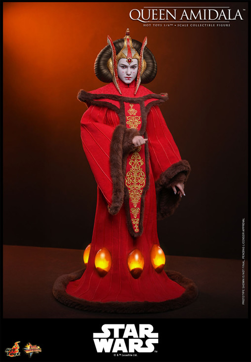 Star Wars - Episode I - The Phantom Menace: Queen Amidala von Hot Toys, weitere Produktansicht 2