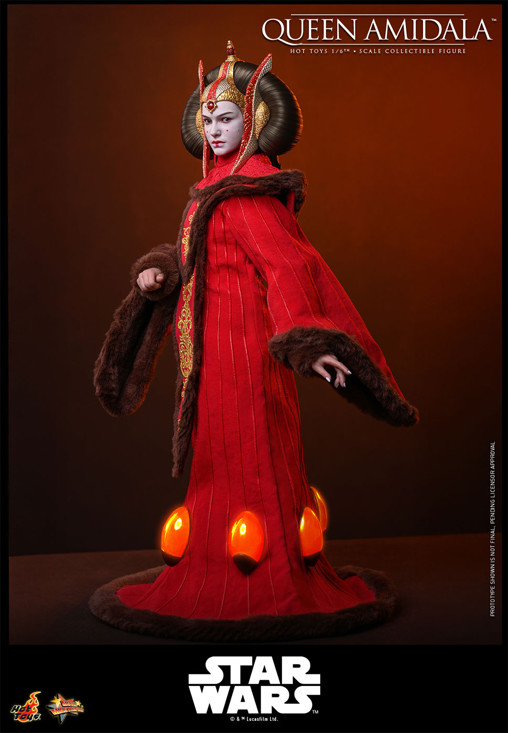 Star Wars - Episode I - The Phantom Menace: Queen Amidala von Hot Toys, weitere Produktansicht 4