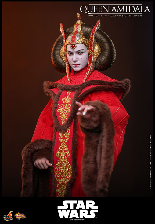Star Wars - Episode I - The Phantom Menace: Queen Amidala von Hot Toys, weitere Produktansicht 5