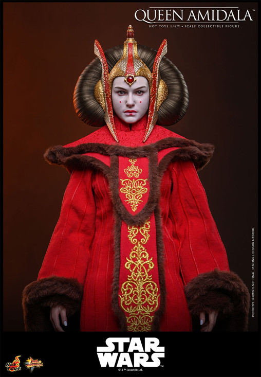 Star Wars - Episode I - The Phantom Menace: Queen Amidala von Hot Toys, weitere Produktansicht 6