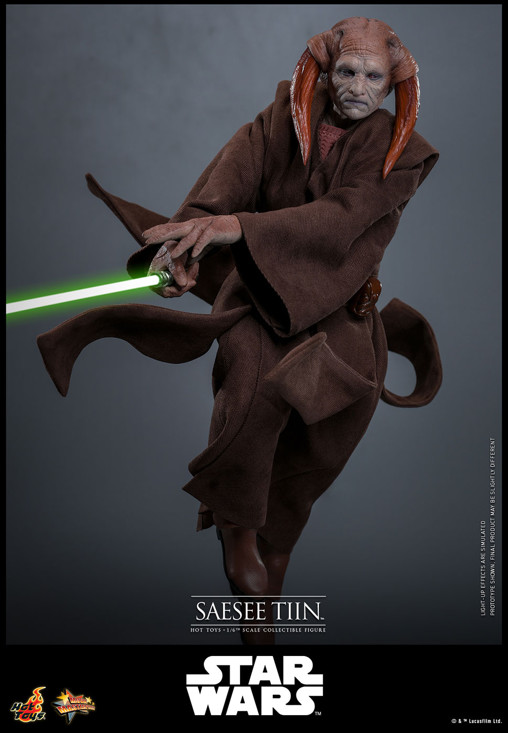 Star Wars - Episode III - Revenge of the Sith: Saesee Tiin von Hot Toys, weitere Produktansicht 2