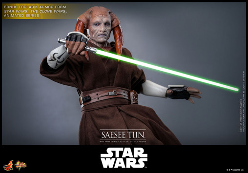 Star Wars - Episode III - Revenge of the Sith: Saesee Tiin von Hot Toys, weitere Produktansicht 10