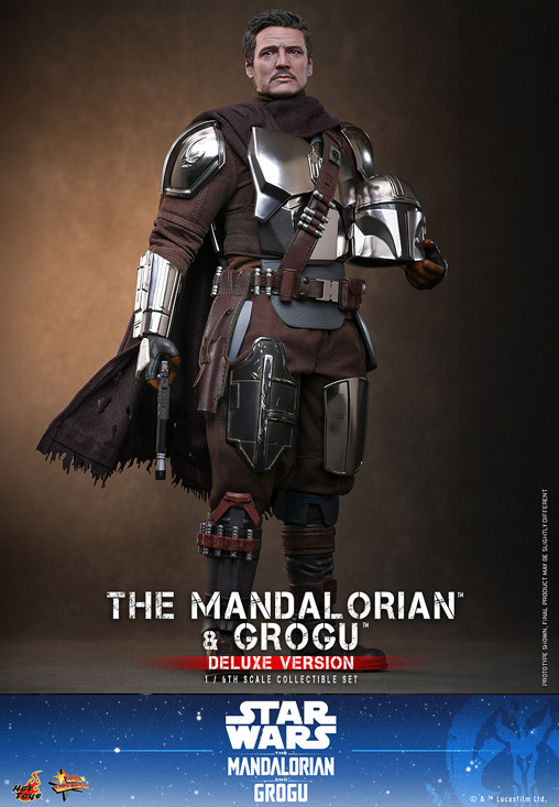 Star Wars - The Mandalorian and Grogu: Mandalorian and Grogu von Hot Toys, weitere Produktansicht 3