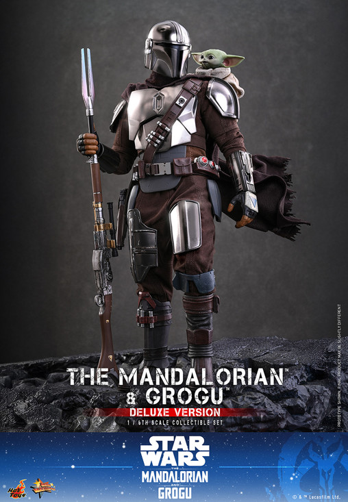 Star Wars - The Mandalorian and Grogu: Mandalorian and Grogu von Hot Toys, weitere Produktansicht 4