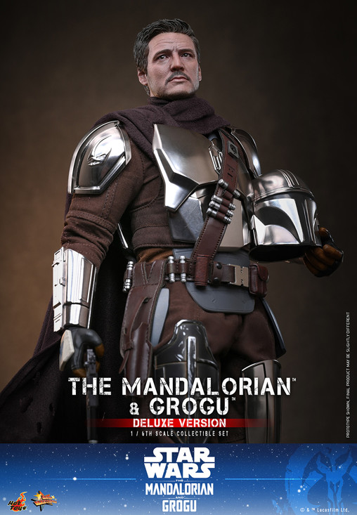 Star Wars - The Mandalorian and Grogu: Mandalorian and Grogu von Hot Toys, weitere Produktansicht 5