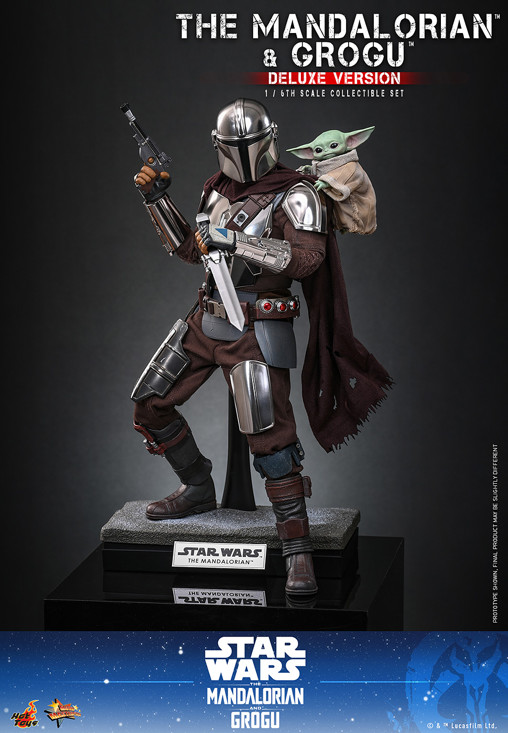 Star Wars - The Mandalorian and Grogu: Mandalorian and Grogu von Hot Toys, weitere Produktansicht 8