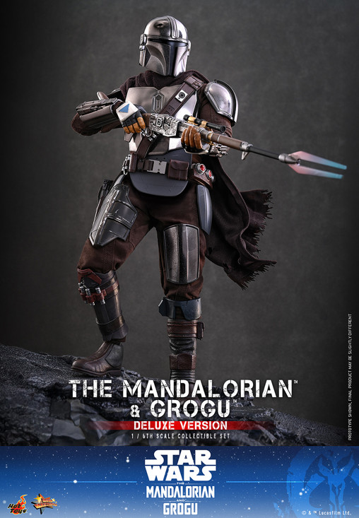 Star Wars - The Mandalorian and Grogu: Mandalorian and Grogu von Hot Toys, weitere Produktansicht 10