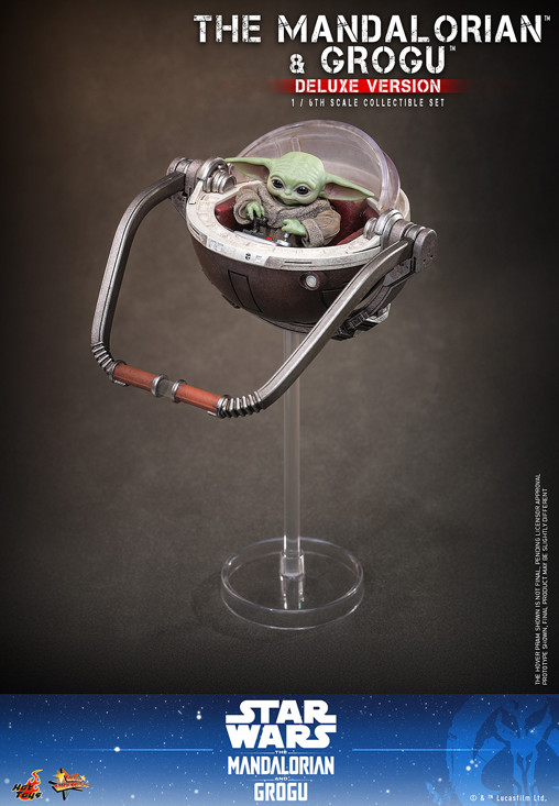 Star Wars - The Mandalorian and Grogu: Mandalorian and Grogu von Hot Toys, weitere Produktansicht 12