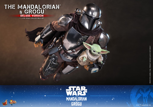 Star Wars - The Mandalorian and Grogu: Mandalorian and Grogu von Hot Toys, weitere Produktansicht 15