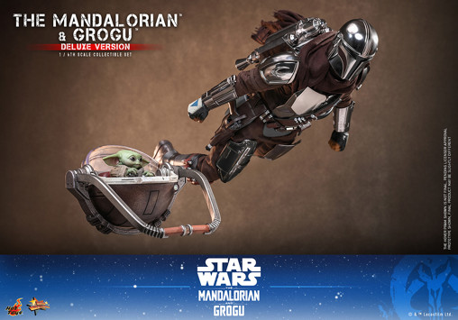 Star Wars - The Mandalorian and Grogu: Mandalorian and Grogu von Hot Toys, weitere Produktansicht 16