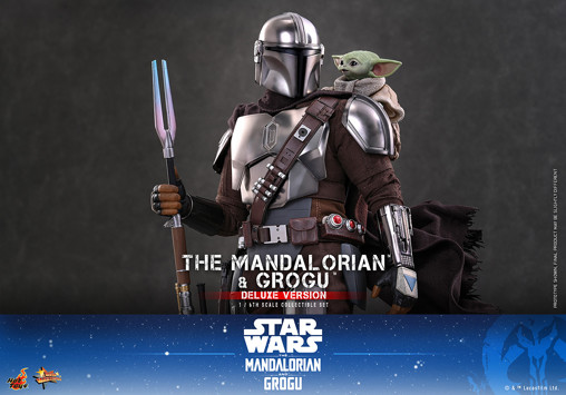 Star Wars - The Mandalorian and Grogu: Mandalorian and Grogu von Hot Toys, weitere Produktansicht 17