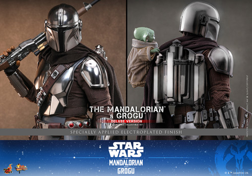 Star Wars - The Mandalorian and Grogu: Mandalorian and Grogu von Hot Toys, weitere Produktansicht 22