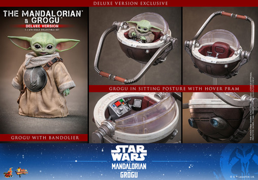 Star Wars - The Mandalorian and Grogu: Mandalorian and Grogu von Hot Toys, weitere Produktansicht 24