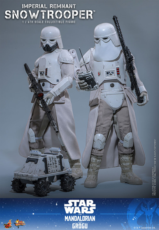 Star Wars - The Mandalorian and Grogu: Imperial Remnant Snowtrooper von Hot Toys, weitere Produktansicht 1