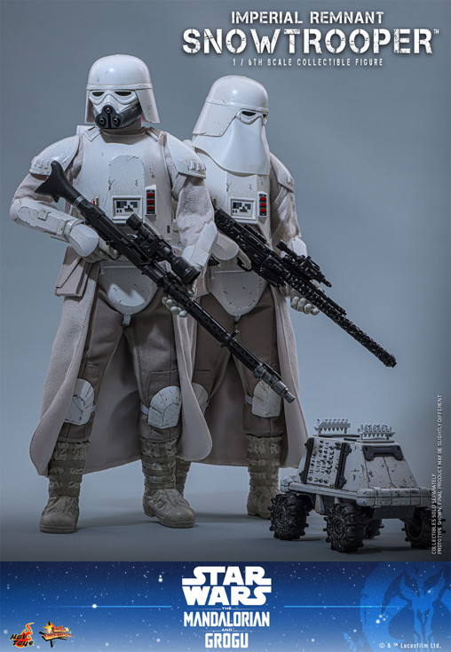 Star Wars - The Mandalorian and Grogu: Imperial Remnant Snowtrooper von Hot Toys, weitere Produktansicht 2