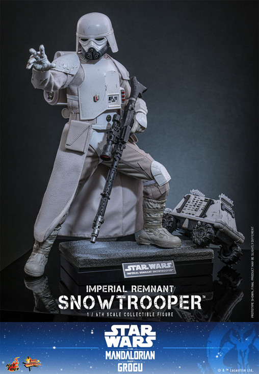 Star Wars - The Mandalorian and Grogu: Imperial Remnant Snowtrooper von Hot Toys, weitere Produktansicht 4