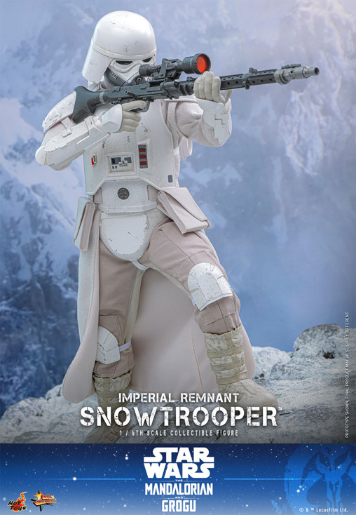 Star Wars - The Mandalorian and Grogu: Imperial Remnant Snowtrooper von Hot Toys, weitere Produktansicht 5