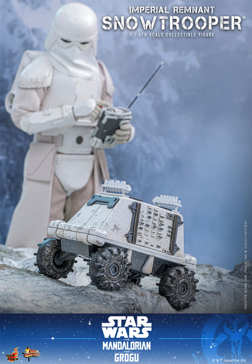Star Wars - The Mandalorian and Grogu: Imperial Remnant Snowtrooper von Hot Toys, weitere Produktansicht 6