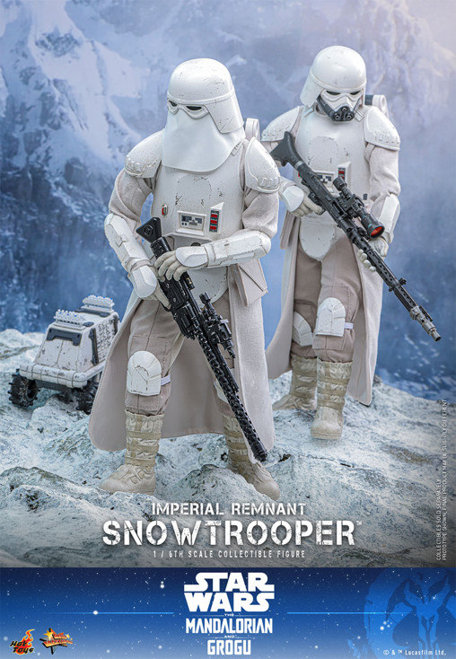 Star Wars - The Mandalorian and Grogu: Imperial Remnant Snowtrooper von Hot Toys, weitere Produktansicht 8