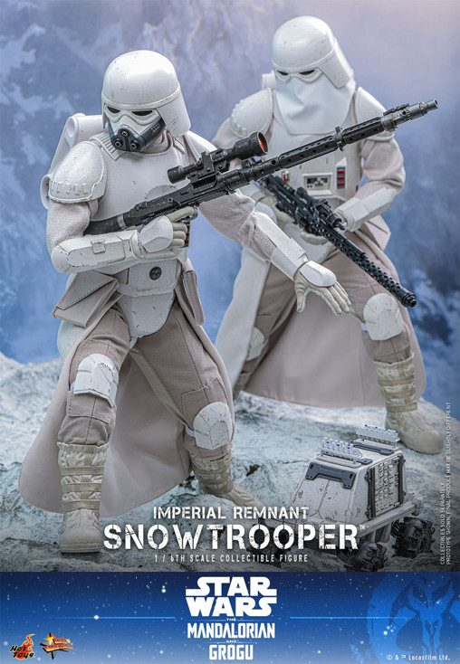 Star Wars - The Mandalorian and Grogu: Imperial Remnant Snowtrooper von Hot Toys, weitere Produktansicht 9