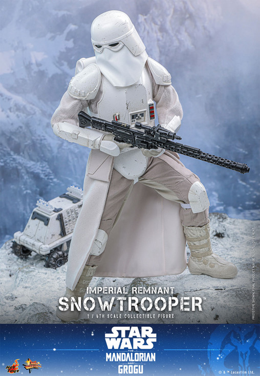 Star Wars - The Mandalorian and Grogu: Imperial Remnant Snowtrooper von Hot Toys, weitere Produktansicht 10