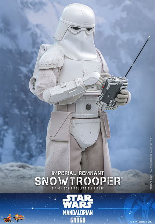 Star Wars - The Mandalorian and Grogu: Imperial Remnant Snowtrooper von Hot Toys, weitere Produktansicht 11
