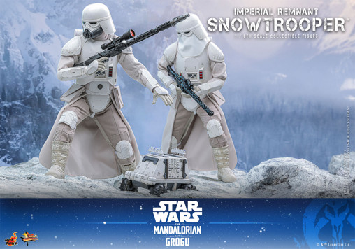 Star Wars - The Mandalorian and Grogu: Imperial Remnant Snowtrooper von Hot Toys, weitere Produktansicht 12