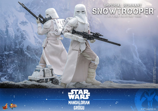 Star Wars - The Mandalorian and Grogu: Imperial Remnant Snowtrooper von Hot Toys, weitere Produktansicht 13