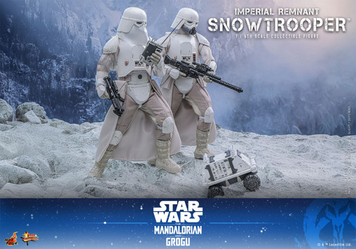 Star Wars - The Mandalorian and Grogu: Imperial Remnant Snowtrooper von Hot Toys, weitere Produktansicht 16