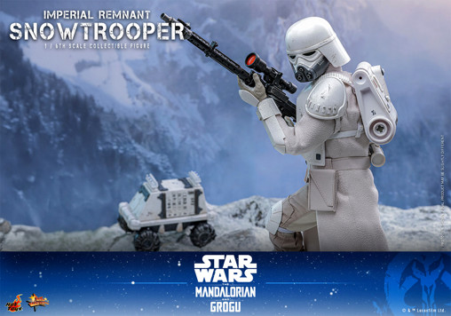 Star Wars - The Mandalorian and Grogu: Imperial Remnant Snowtrooper von Hot Toys, weitere Produktansicht 17