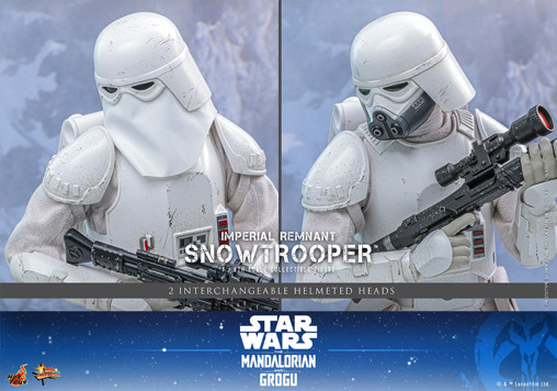 Star Wars - The Mandalorian and Grogu: Imperial Remnant Snowtrooper von Hot Toys, weitere Produktansicht 20